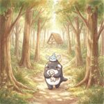 絵本「ちょこっとの森」の1コマ目