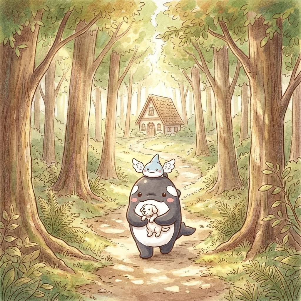 あるところにちょこっとの森がありました。
