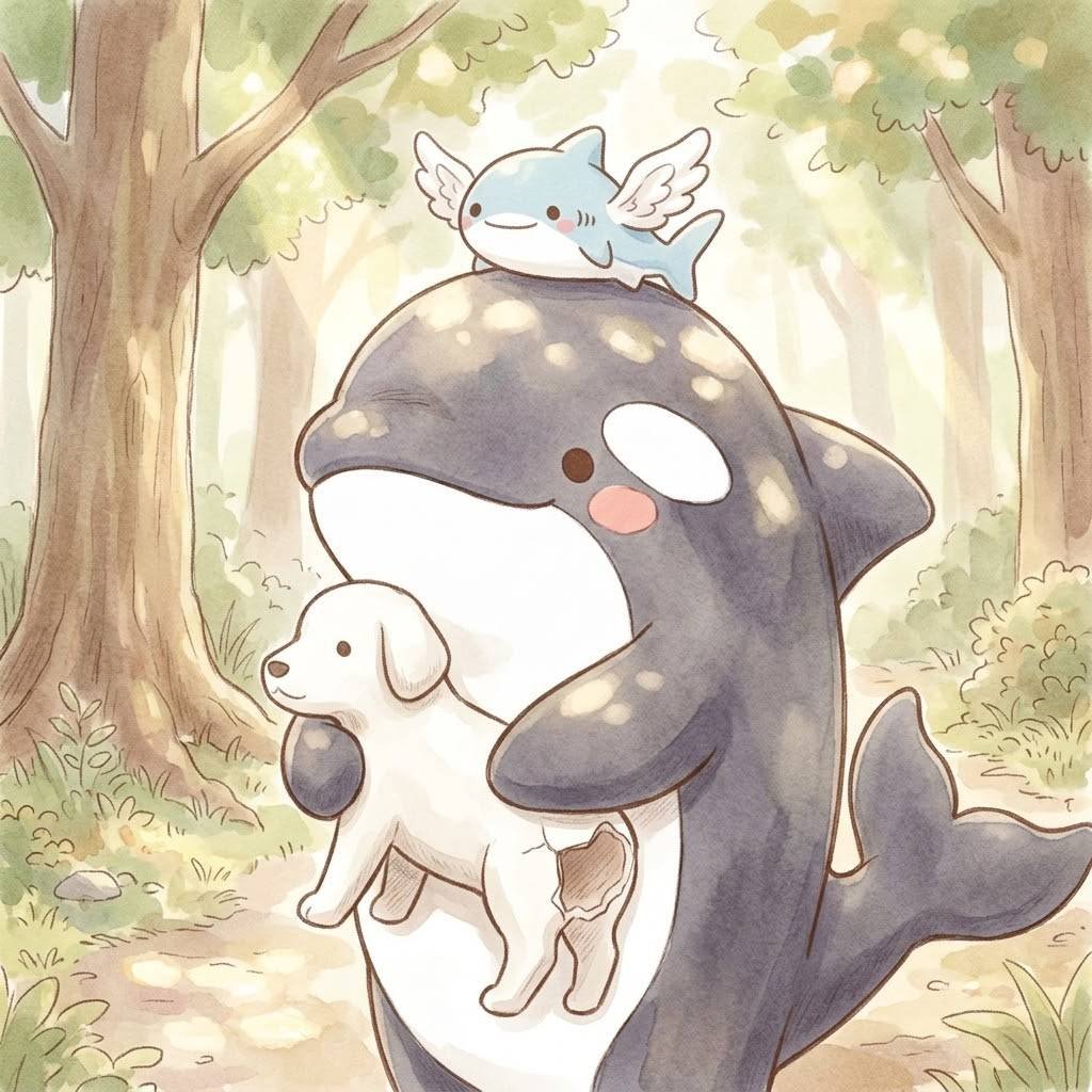ちょこっとの森 2コマ目