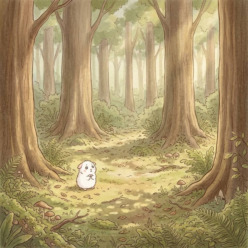 ちょこっとの森 9コマ目